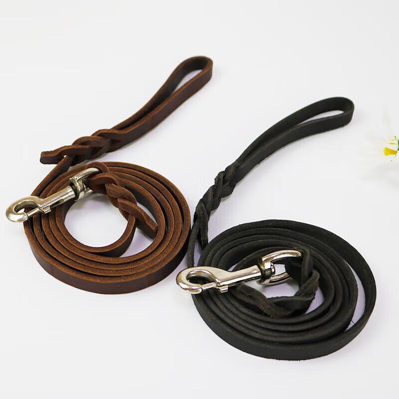 Durable Leather Dog Leash