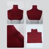 Fake Collar Children Knitted Striped Fake Collar Autumn and Winter Sweater Decoration Detachable Collar Fake Women