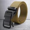 Men's Automatic Toothless Nylon Canvas Outdoor Belt