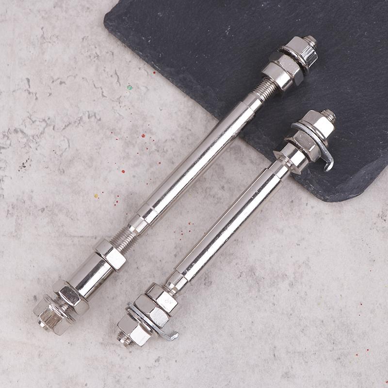 Axle 180MM Front Axle 140MM Bike Bearing Shaft Bike Front Rear Wheel Hub Axle Solid Shaft Lever Spindle Shift Shaft Rear