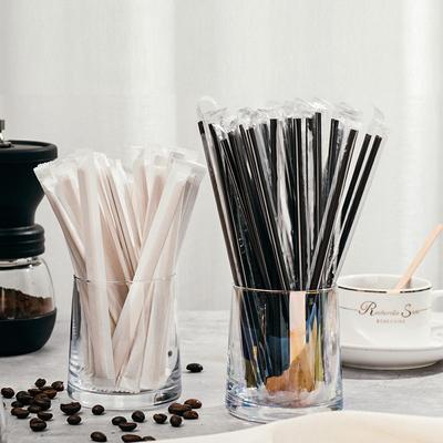 GIANXI Disposable Stirring Stick Handmade Coffee Mixing Sticks Individual Package Beverage Mixing Tool Coffee Accessories