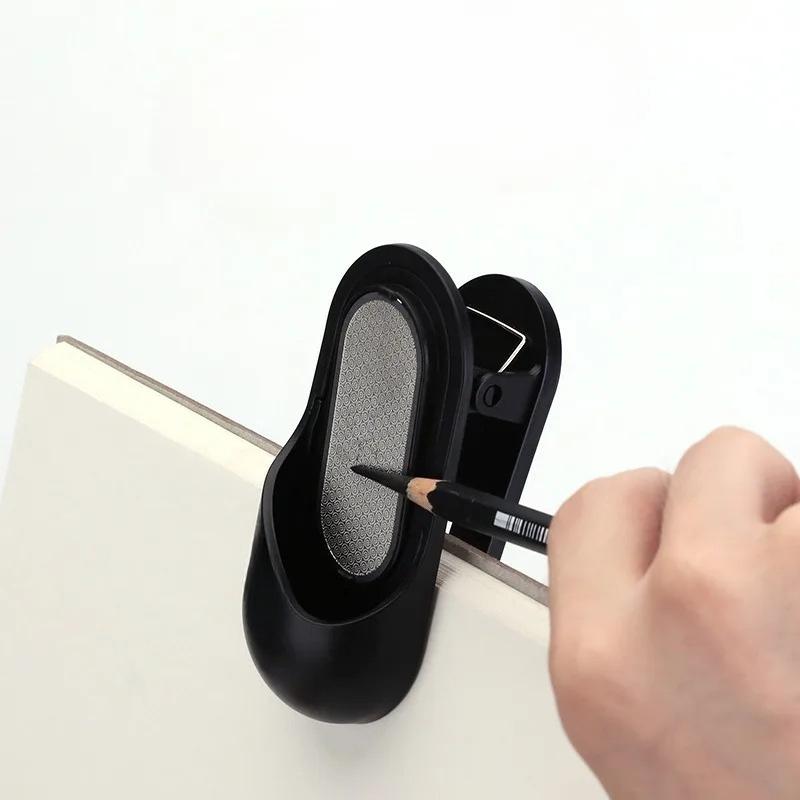1pc Professional Sketch Board with Pencil Sharpener, Drawing Clip for Charcoal Pencils, Multi-Function Art Design Tool