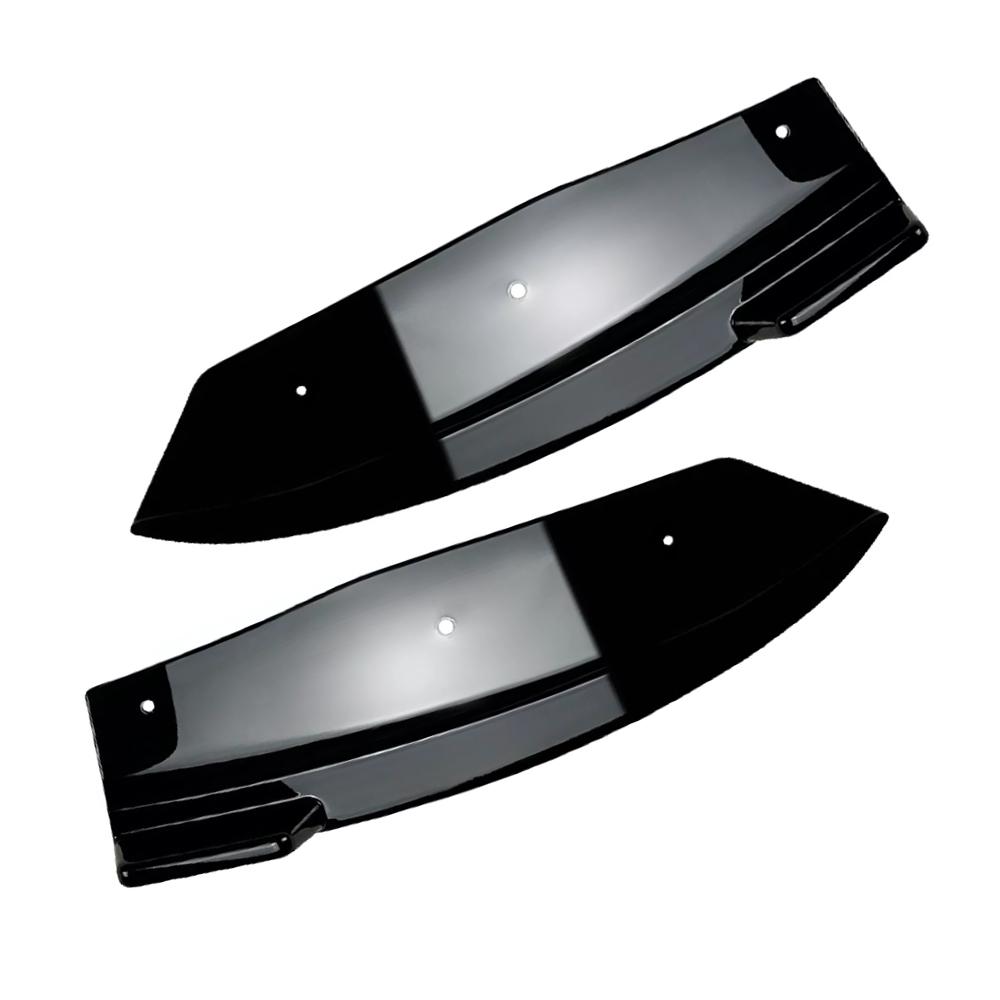 Rear Bumper Protector Diffuser Spoiler Splitter for BMW X4 G02 M40i M Sport 2018 2019 2020 2026 ABS Glossy/Carbon Fiber Black