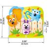 Puzzle À Gros Boutons - HAPE - E1309 - Plastique - Bleu - Animaux De Compagnie