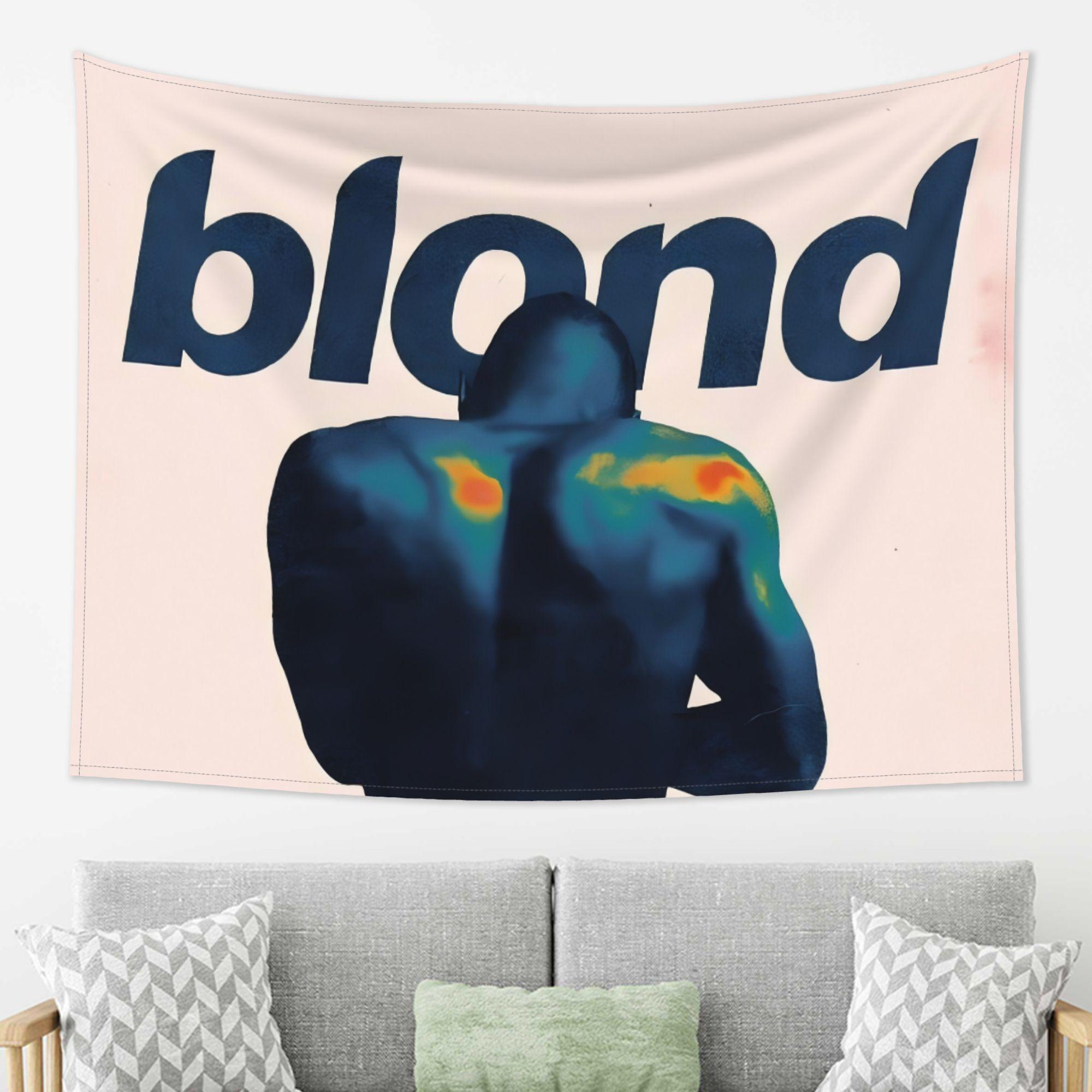 

VIKAMA blonde Frank Oscar wall decoration tapestry living room bedroom office terrace club gym decoration wall hanging 74x94cm(29x37in)