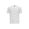 T-Shirts Men's White Crew Neck Moderate Straight Fit 50486212-100