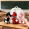 Black Horse Keychain Plush Toy Backpack Pendant Decoration 2026 Year Of The Horse Plush Toy New Year Gifts For Boys And Girls