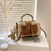 New Fashion Light Luxury Women's Handbags Contrasting Color Commuter Ladies Pillow Bag Casual Simple Shoulder Oblique Span Bags for Wife Birthday Gift