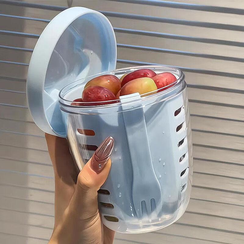 Portable Ins-Style Salad & Fruit Cup