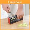 Kitchen Quick Sharpener Multi-functional Three-stage Sharpening Stick Stone For Steel Knives