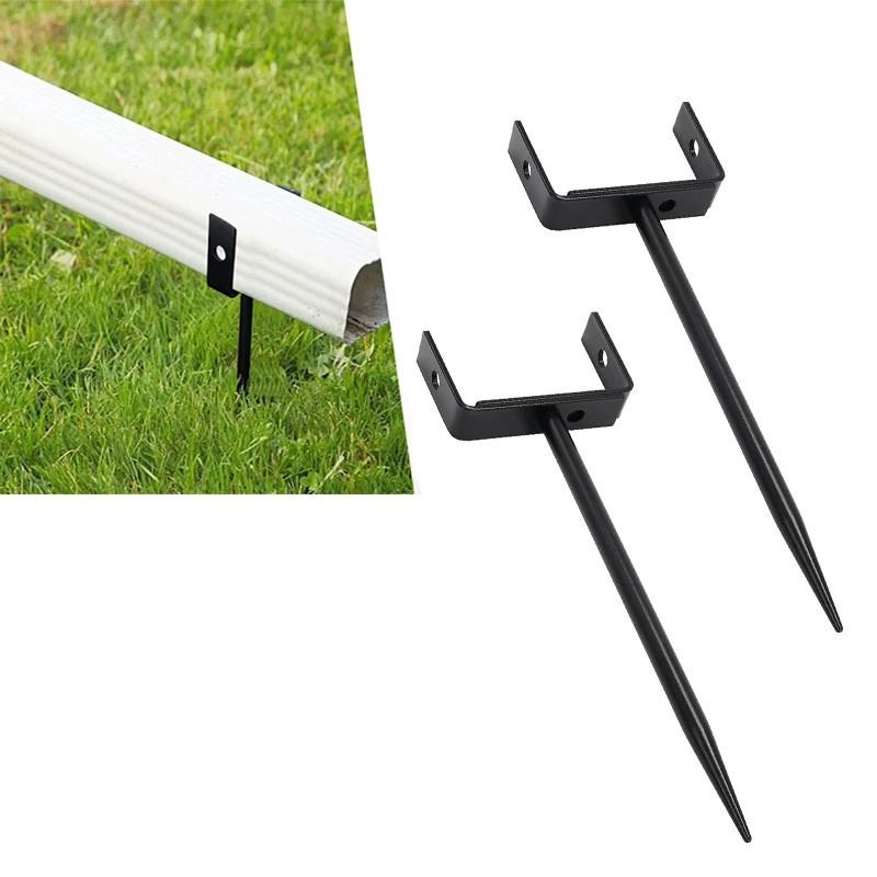 2 Pack Rainwater Downspout , Downspout Adapters, Adjustable Size,  Proof Anchors for Pipe Support, Easy to Install