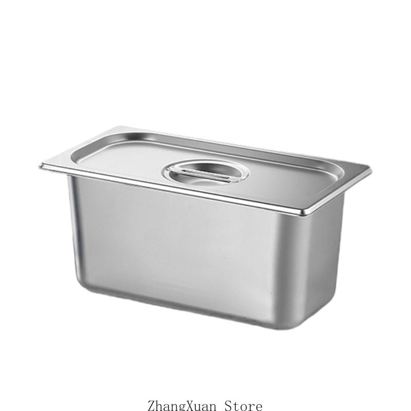 3XUF Stainless Steel 1/3 Size Pan Restaurant Equipment with Lid Design Container