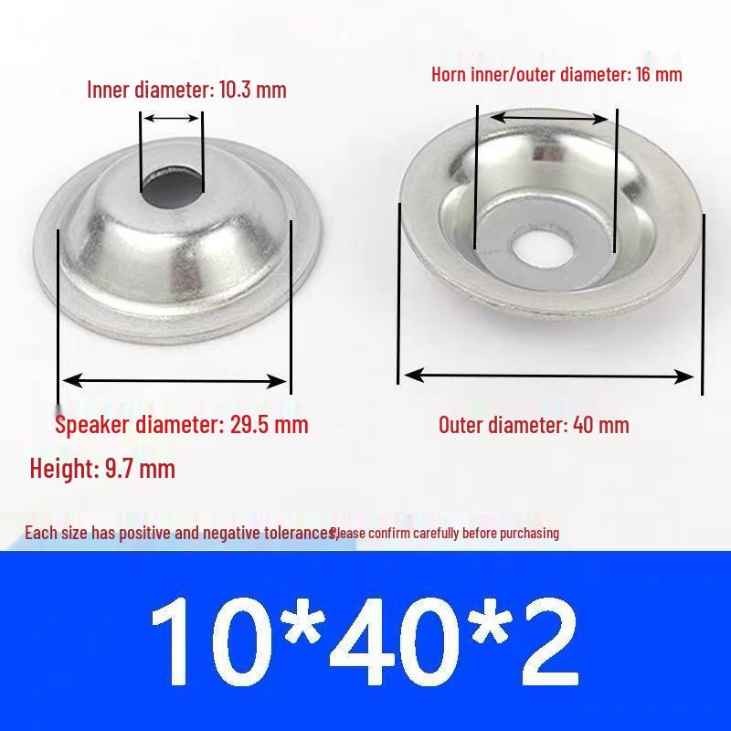 304 Stainless Steel Bowl Mat Washer and Recessed Screw Decoration Set