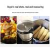 SUPOR YW243FB1 304 Stainless Steel Pressure Cooker