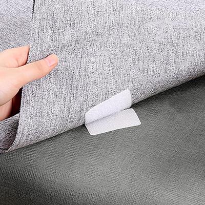 5 unidades - adesivos antiderrapantes e anti-enrugamento, lençóis quadrados, velcro fixo para sofá
