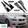 Pair Front Bumper Lip Splitter Spoiler For BMW 3 Series E92 E93 M3 M-Tech 2006-2009 / 2010-2013 Bumper Side Splitter Cover