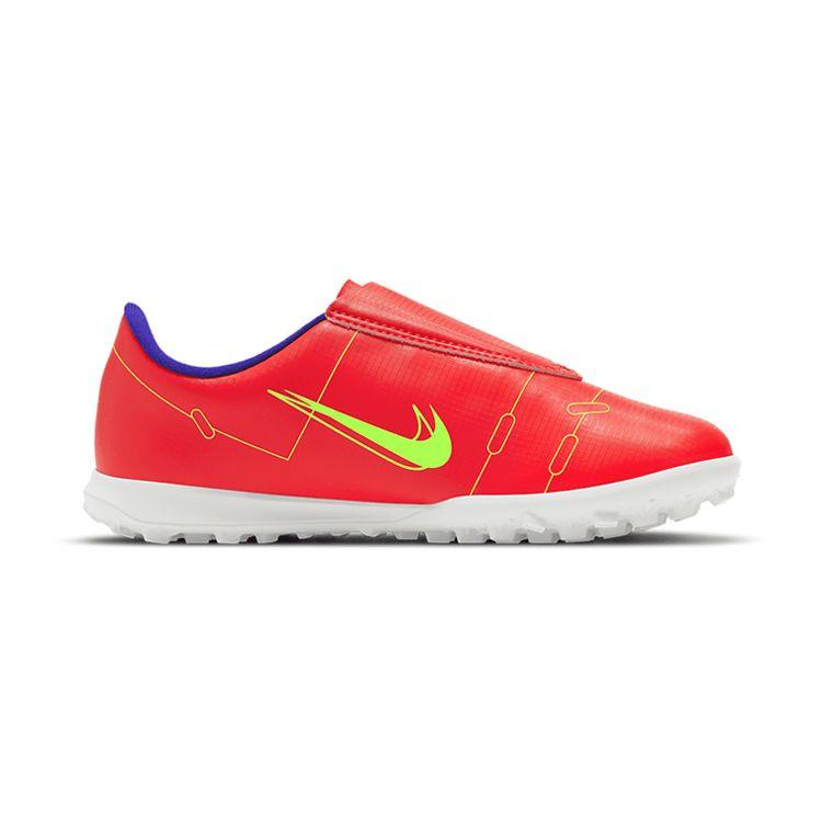 Nike Mercurial Vapor 14 Club PS V TF Low Top Soccer Shoes Kids Sneaker Orange-Red CV0839-600
