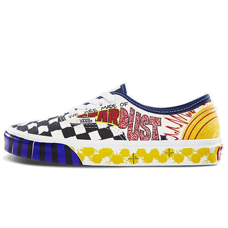 

Кроссовки унисекс Vans Authentic Galactic Goddess Бело-белые многоцветные VN0A38EMVJZ