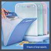 A4 Accordion Folder: Multi-layer, Large-Capacity Portable Organizer for Students.