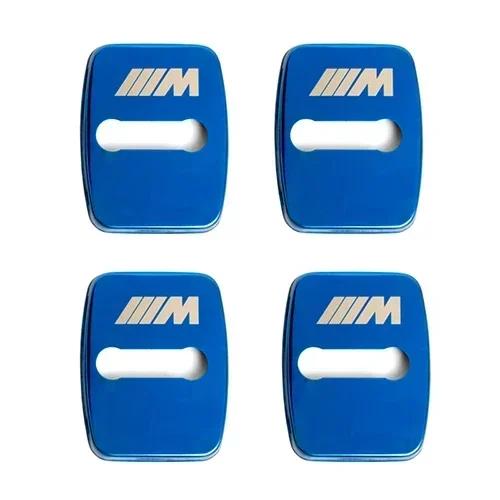 

X5 X7 For BMW 4pcs stainless steel Car Door lock cover sticker For bmw M Sticker X1 X3 X4 X5 X6 X7 e46 e90 f20 e60 e39 f10 f30 C синій