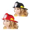 Chapeau de pompier pour enfants Casque de pompier pour enfants Accessoire de costume Chapeau en plastique dur de pompier Casque de fête de pompier