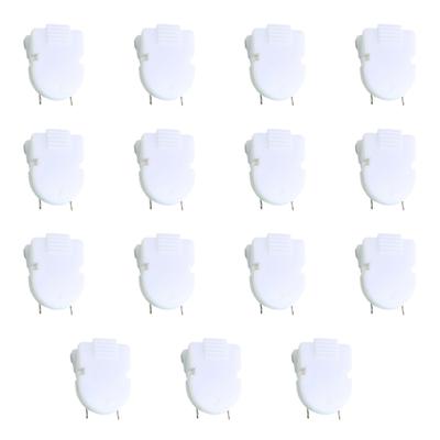 15Pcs Plastic Panel Clips For Fabric Wall Bulletin Boards Fabric Panel Wall Clip For Home Office Classroom Use