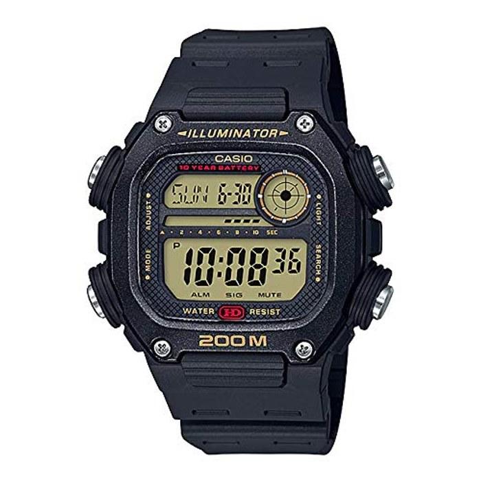 CASIO Standard DW-291H-9A Watch, Men s, Women s, Kids, Digital, Black
