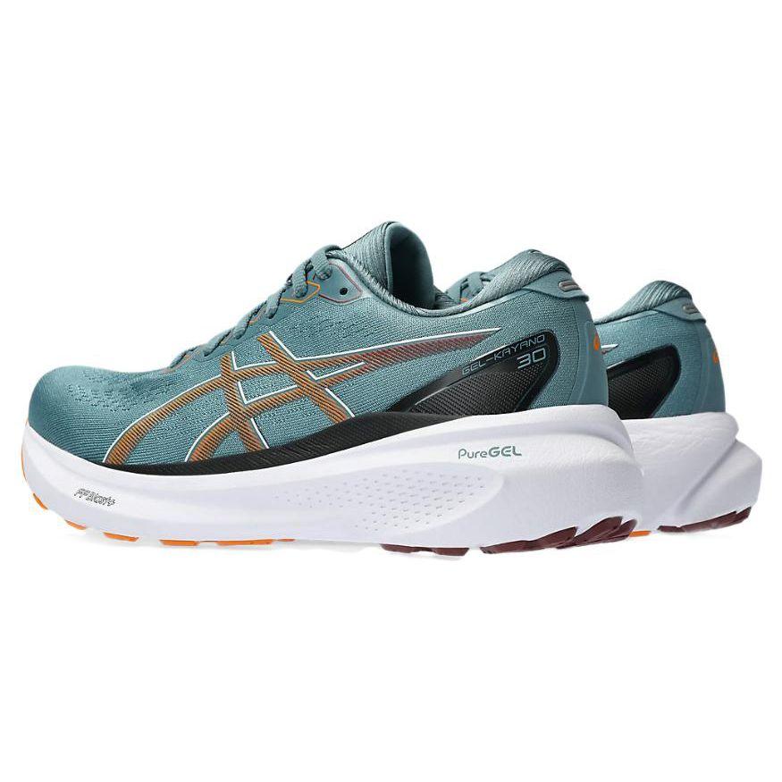 Asics Pánske tenisky Gel Kayano 30 Foggy Teal Bright Orange 1011B548-401