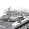 1/48 Scale Armored Tank Model Alloy DIY Assembly Craft for Home Decor