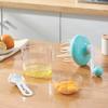 Mixer manual multifuncțional semi-automat pentru ouă, cremă de albuș, tort, ouă, mixer manual cu manivelă, bătător de uz casnic, instrumente culinare