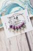 Knitting Stitch Markers with Numbers 0–5, Set of 6 - Handmade Knitting Stitch Markers
