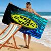 Vibrant BVB Logo Dynamic Background Beach Towel Outdoor Camping Beach Towel for Vacation Photos Quickdrying Swim Towel Swim Seaside Beach Comfort