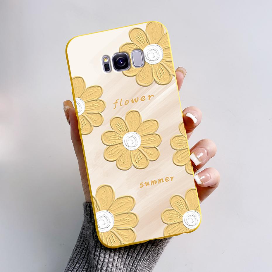 Case For Samsung S8 Plus S8+ Coque Galaxy S8 TPU Soft Silicone Funda Phone Case For Samsung Galaxy S 8 S8 Plus Cover Capa Bumper