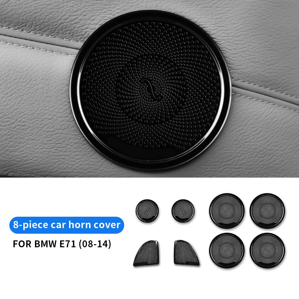 Stainless Steel Car Door Speaker Sticker Cover for BMW X5 E70 X6 E71 F07 F25 F26