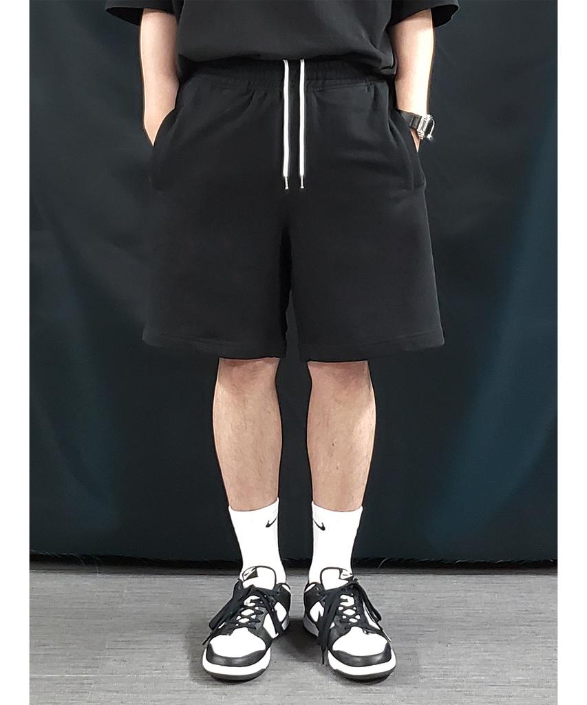 TRIPSHION Basic Sweat Half Pants - Black
