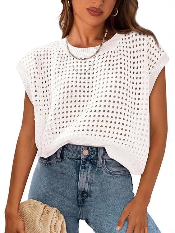 2025 Summer Crochet Raglan Sleeve Shirt & Beach Cover-up Sweater