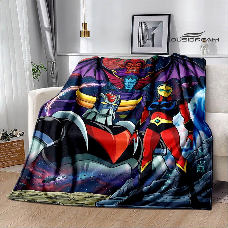 UFO ROBO GRENDIZER GOLDORAK blanket Picnic blanket Warm blankets Outdoor Blanket Home bedlinings blankets for beds Birthday Gift