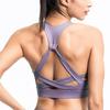 Women's Quick-Drying Gathering Shockproof Sports Beauty Back Chest Yoga Bra Underwear