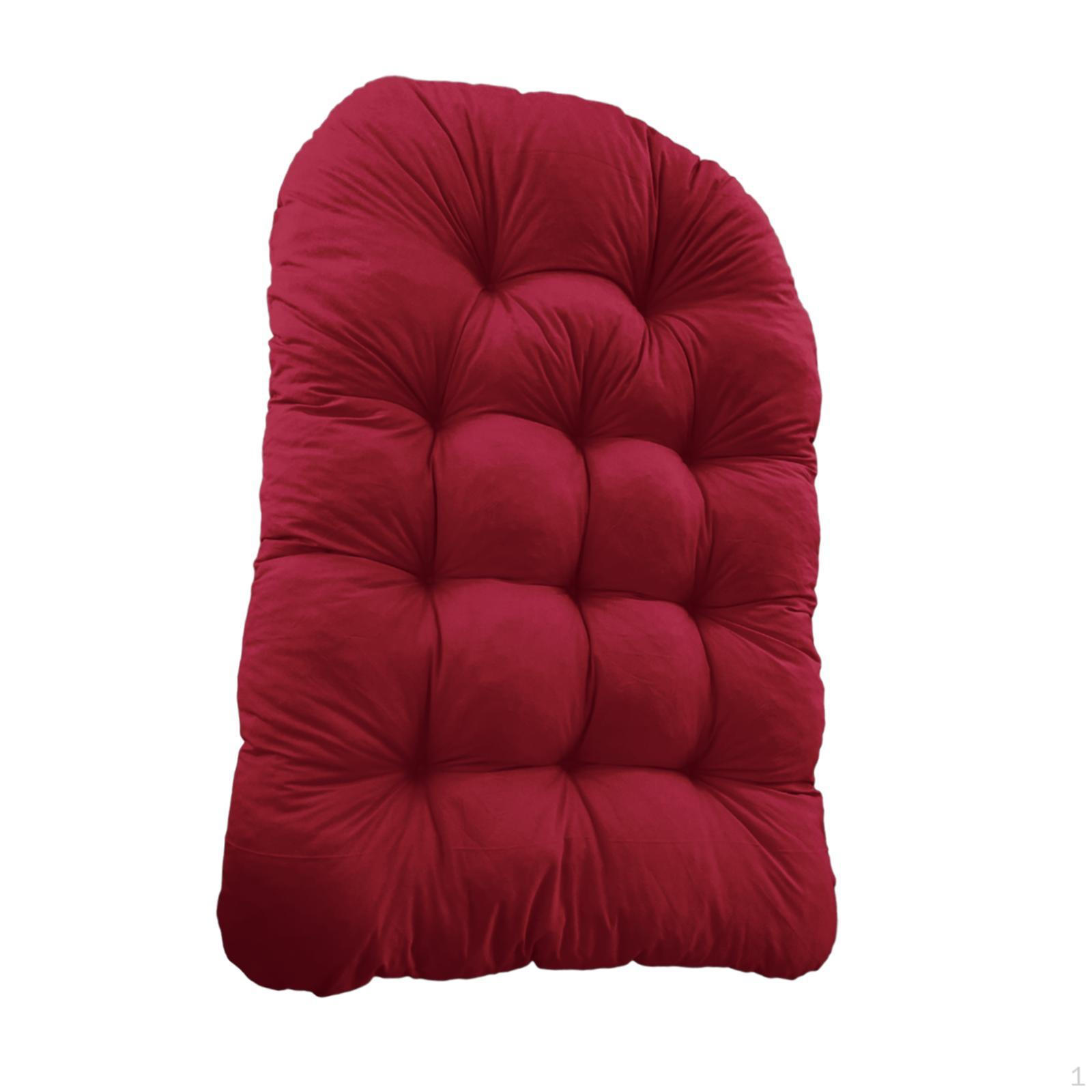 

Подвесной стул-яйцо, мягкая корзина для крыльца и патио Deep Red