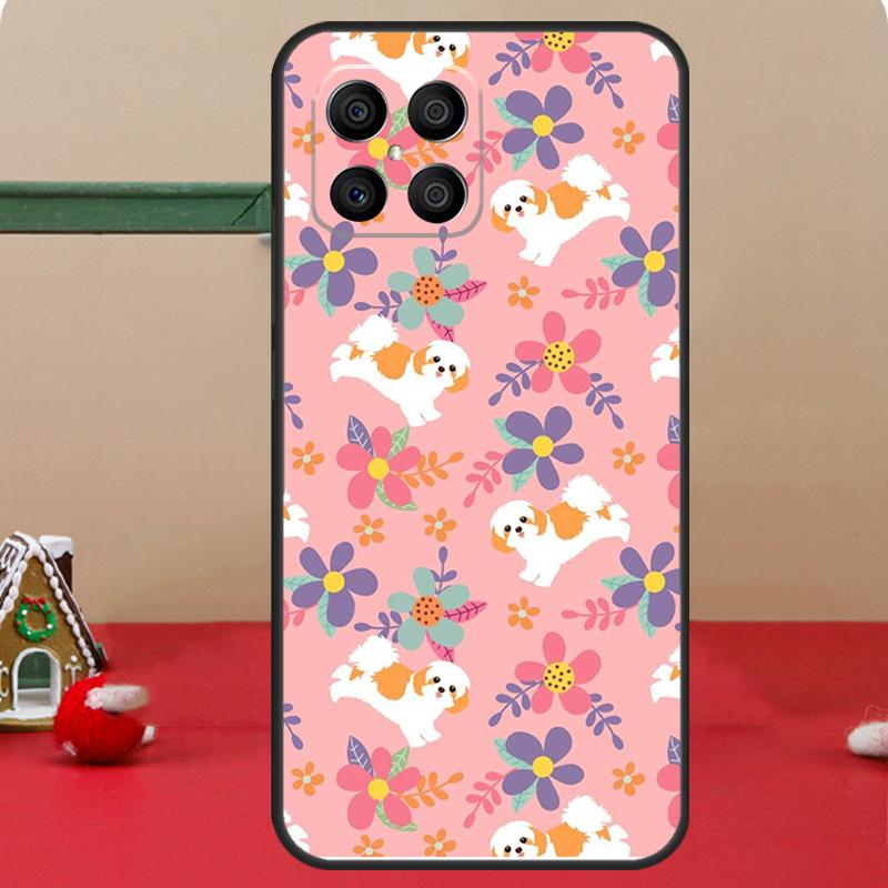 Cartoon Shih Tzu Dog Case For Honor Magic 8 Pro 6 7 Lite Honor 400 200 50 70 X8c X8b X9a X9b X9c X9d Win RT Coque