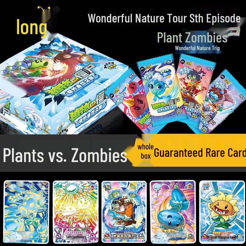 Kayou Plants Vs. Zombies Ice & Snow Series 5 Collector Card Box