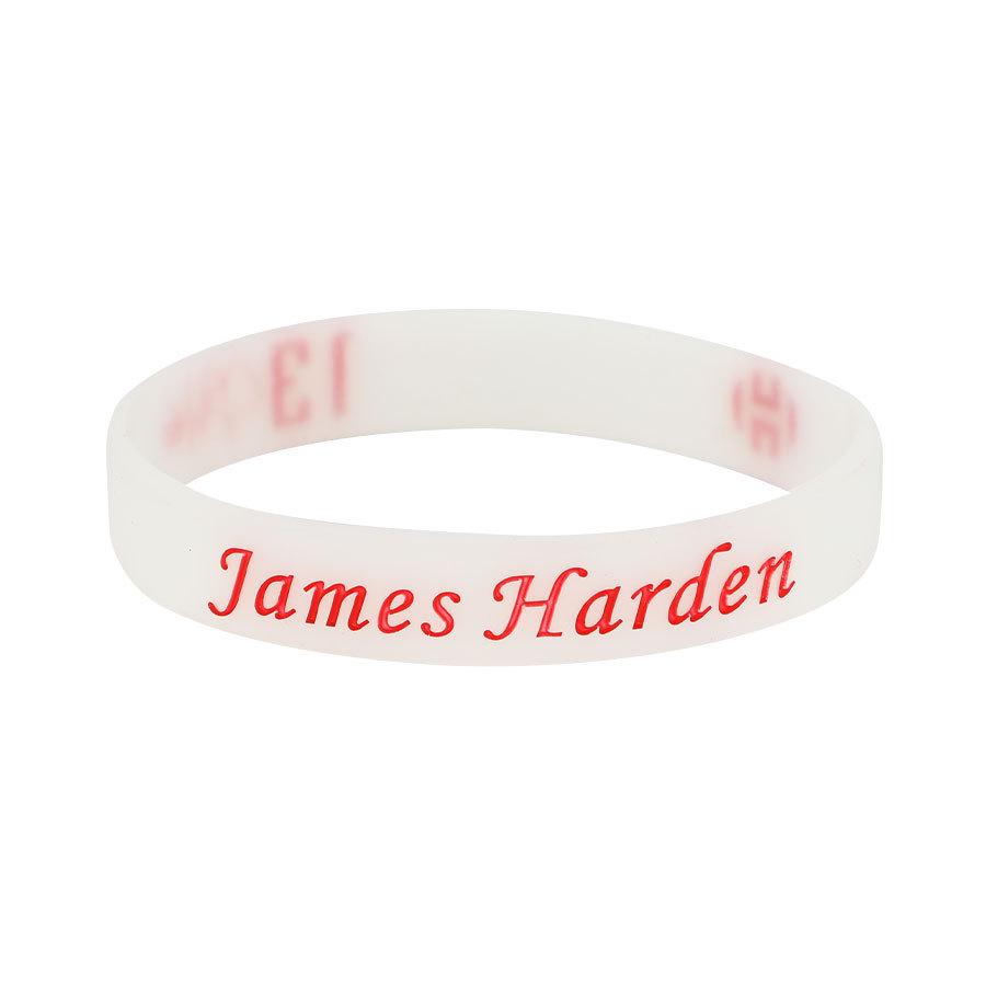 Douyin Popular NBA Star Signature Luminous Silicone Sports Bracelet/Wristband