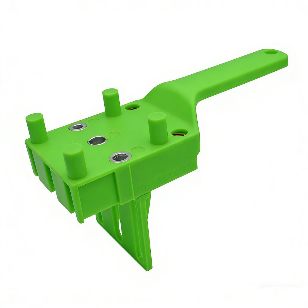 Woodworking Dowel Handheld Drill Guide and Hole Saw Tool 6/8/10mm Drill Bit For Carpentry Straight Hole Locator Clamp
