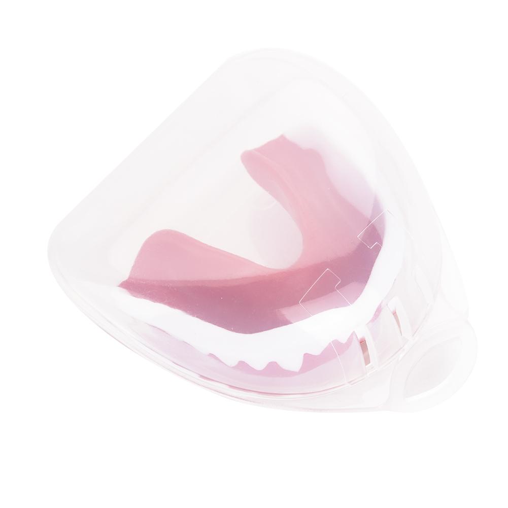 Professional Mouth Guard Teeth Protector Gum Shield Karate Boxing Protection Tool Red White