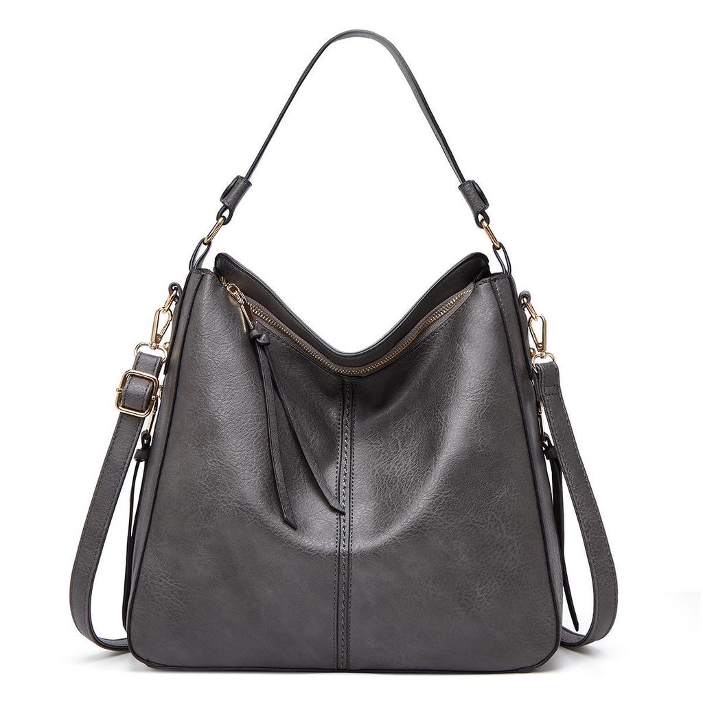 2022 Women's PU Handbag Set: European & American Style Crossbody and Shoulder Bag Trio