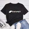 Unagi with Colored Dots T-Shirt Women Friends TV Show Tshirt Harajuku Summer Women's Tee Shirt Unisex Streetwear