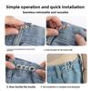 1PCS Jeans Waist Artifact Waist Change Small Pants Waist Tightening Adjustment Buckle Versatile Brooch Pin Waist Buckle
