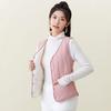 Women's Winter Down Cotton Padded Winter Lightweight Double-sided Warm Students Home Female Cotton Vests Fashionable and Warm