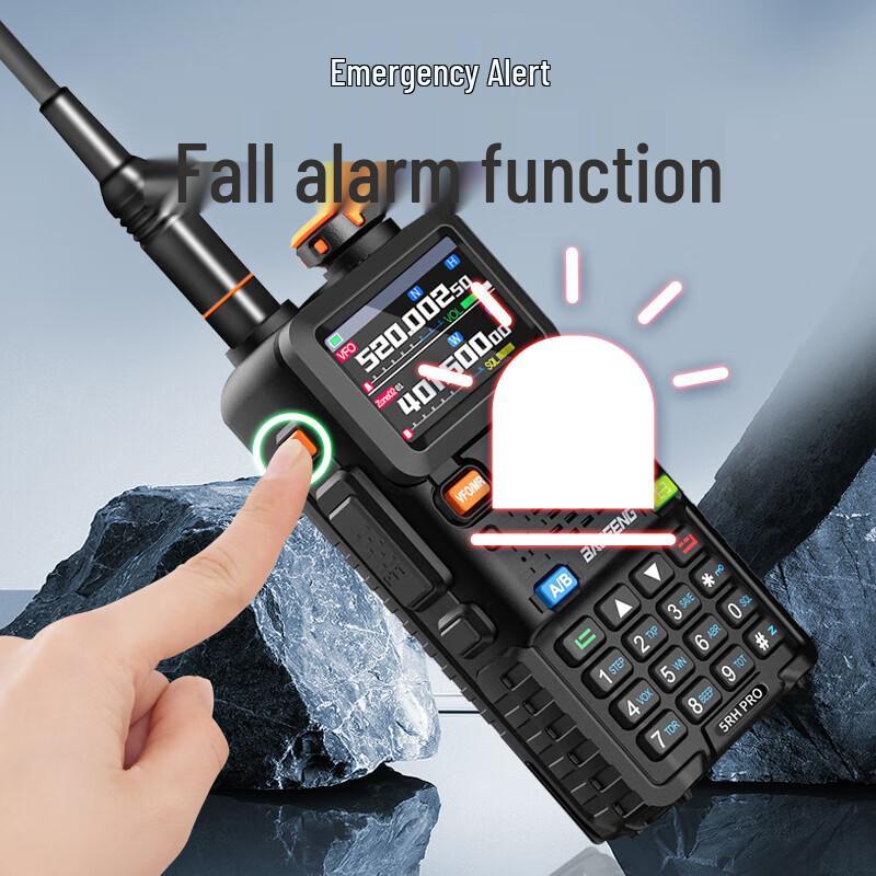 BAOFENG BF-UV5RH Pro GPS Walkie-Talkie (Έκδοση ΣΟ)