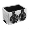 Car Storage Box Multifunctional Hanging Tissue Water Cup Holder Seat Organizer paper